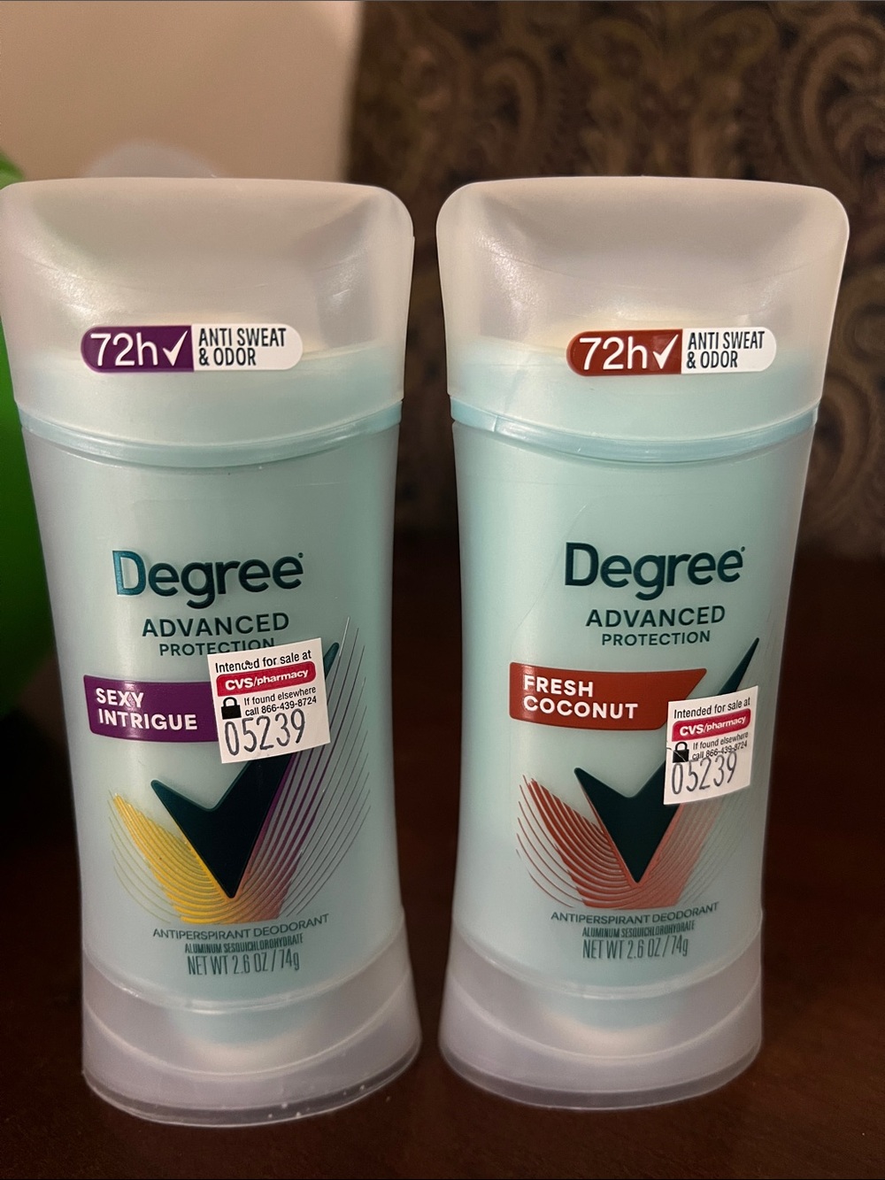 2x Degree Antiperspirant Deodorant - Teal (Sexy Intrigue)
